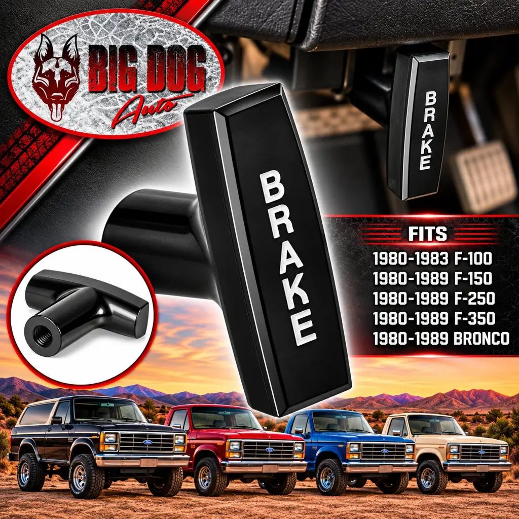 1980-1989 Ford F-100 F-150 F-250 F-350 Bronco Parking Brake Release Handle image 2