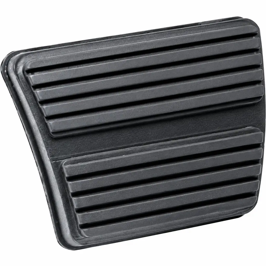 1967–1987 GM Camaro Firebird Corvette Nova Brake or Clutch Pedal Pad – Black Rubber